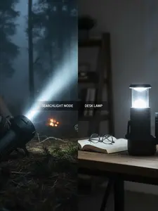 USB Rechargeable & Battery Powered LED Searchlight with Extendable Light