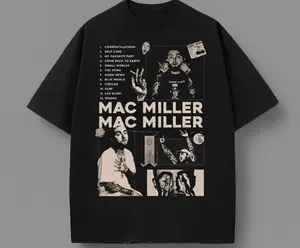 Vintage Mac Miller Self Care Graphic Tee, Rap Music Tribute, Hiphop Gift, Gift For Music Fan