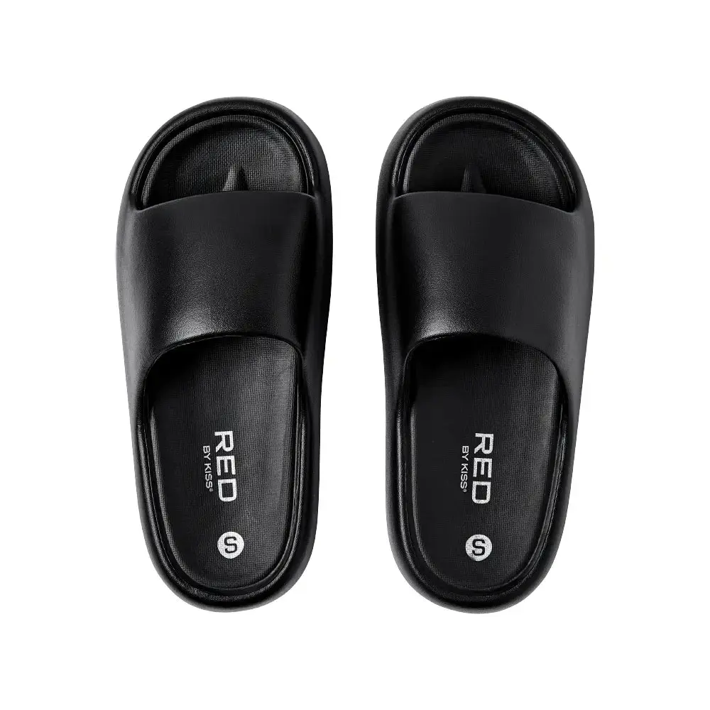RED by KISS Ultra-Soft Cloud Slippers Cushioned Support & Waterproof for Everyday Wear