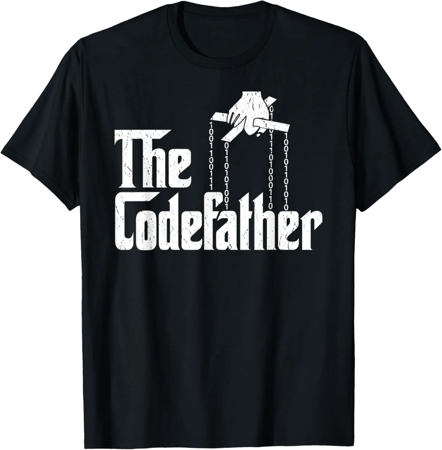 Mens The Codefather Coding Computer Programmer Geek Nerd T-Shirt - Jenniferlau Shop 62B0B82QY886