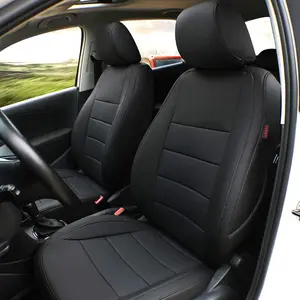 EKR Custom Fit Ford Explorer Car Seat Covers (Fits 2020-2026 XLT Limited ST-Line,2025-2026 Active) 2nd Row 7 SeatsChairs 6 Seats 40/60 Split Black Leather Stain-Resistant Easy Install Car Seat Protection Interior Upgrade 2-Year Warranty fathersdaygift