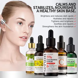 KORMESIC Facial Serum Vitamin Niacinamide Centella Asiatica Extract Long Lasting Hydrating Skin Care Essence