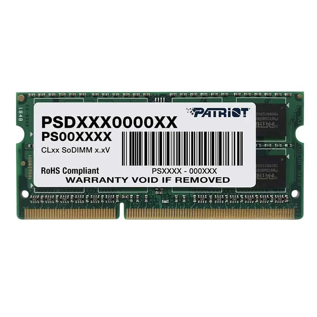 Patriot Signature Line DDR3L 4GB (1x4GB) 1600MHz CL11 SODIMM Laptop/Notebook Memory Module