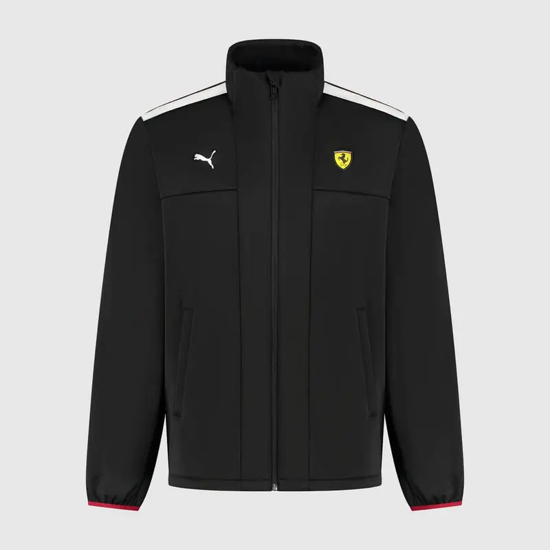 Scuderia Ferrari F1 Men's Softshell Jacket -Dark Cherry/Puma Black