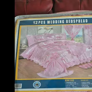 12 pcs wedding bedspread 12 pcs wedding bedspread