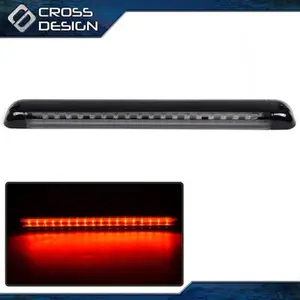 CROSSDESIGN Rear LED 3rd Third Center Tail Brake Light Fit For 1992-2004 Chevy S-10/Suburban