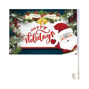 Wholesale Blank Car Flags - Christmas Flag - Gift For Him - Gift For Her - Funny Christmas Flag - Christmas Banner - Holiday Flag - Christmas Tree Flag - Decor Home - Garden Party Decor - Merry Christmas