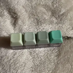 Keyboard Keycap Fidget Toy, Stress Relieving Keyboard Clicker, Keychain Keychain Fidget Toy, 1pc Keyboard Keycap Fidget Toy, Fidget For Anxiety