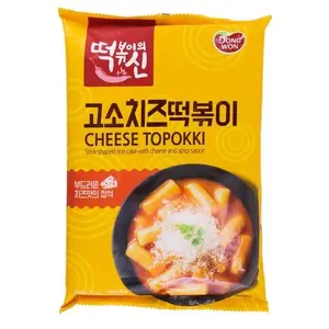 Dongwon Cheese Topokki Rice Cake with Cheese and Spicy Sauce 240g