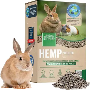 -  Pelleted Bedding, Non-Clumping,   Bedding,  Odor Control for a Rabbits, Hamsters, Guinea Pigs, and Other  s, 20 lb