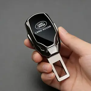 Car Safety Belt Extension Device Extension Fixed Buckle Shockproof Plug Lock Buckle For Land Rover Discovery 3 4 Range Rover Freelander 1 2 SVR Evoque Car Accessory