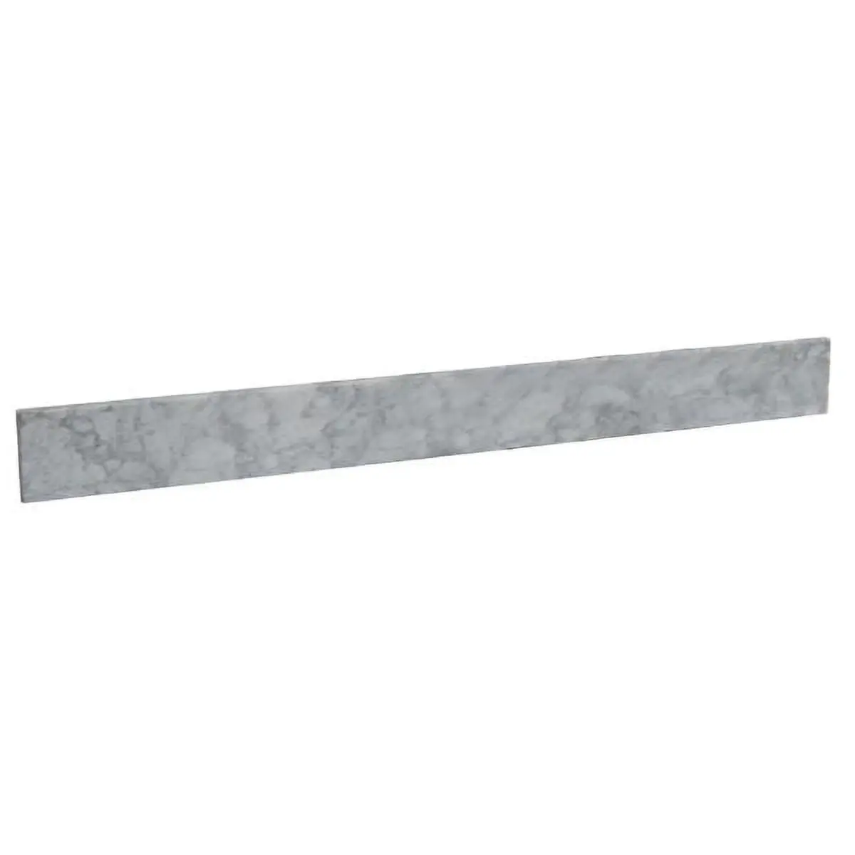Bellaterra Home BACKSPLASH-WC-48 48 in. Carrara Marble Backsplash, White