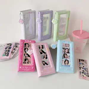 HUA HUA Multicolors Photo Booth Frame Photo Booth Album For 2x6 Inch Photo Strips Album 20 Pages 40 Photos