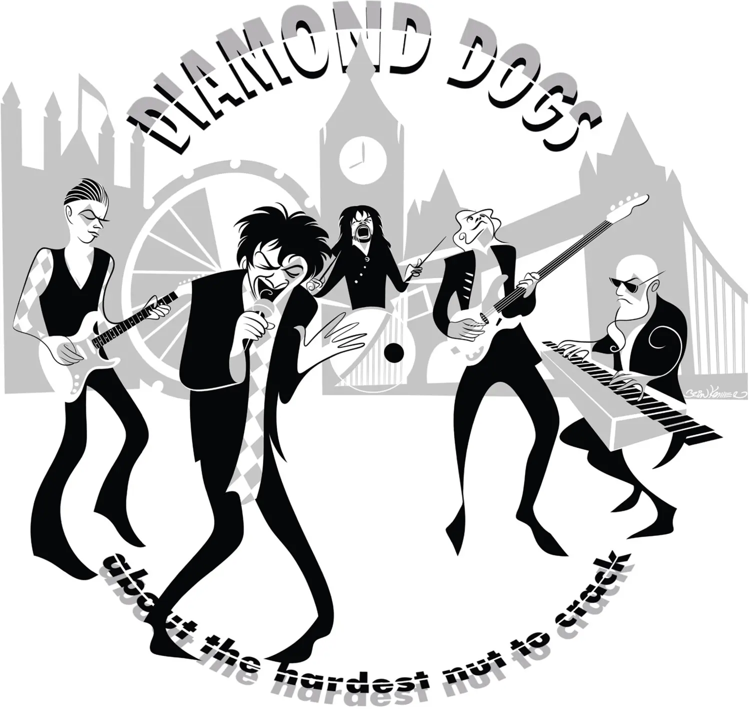 Diamond Dogs - About The Hardest Nut To Crack  [COMPACT DISC - CD]
