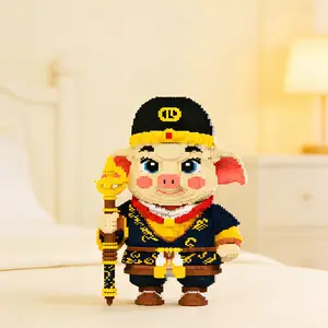 Eight-Piece Building Blocks Set, Unisex Design, Perfect Gift for Kids, Ideal for Playtime & Creativity, Durable Construction