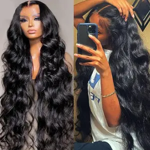 Bling Hair Body Wave 13x6 Lace Front Wigs Human Hair 180% Density Body Wave Lace Front Wigs Human Hair Pre Plucked Wigs Human Hair Wigs HD Lace Frontal Wigs #SummerVibes