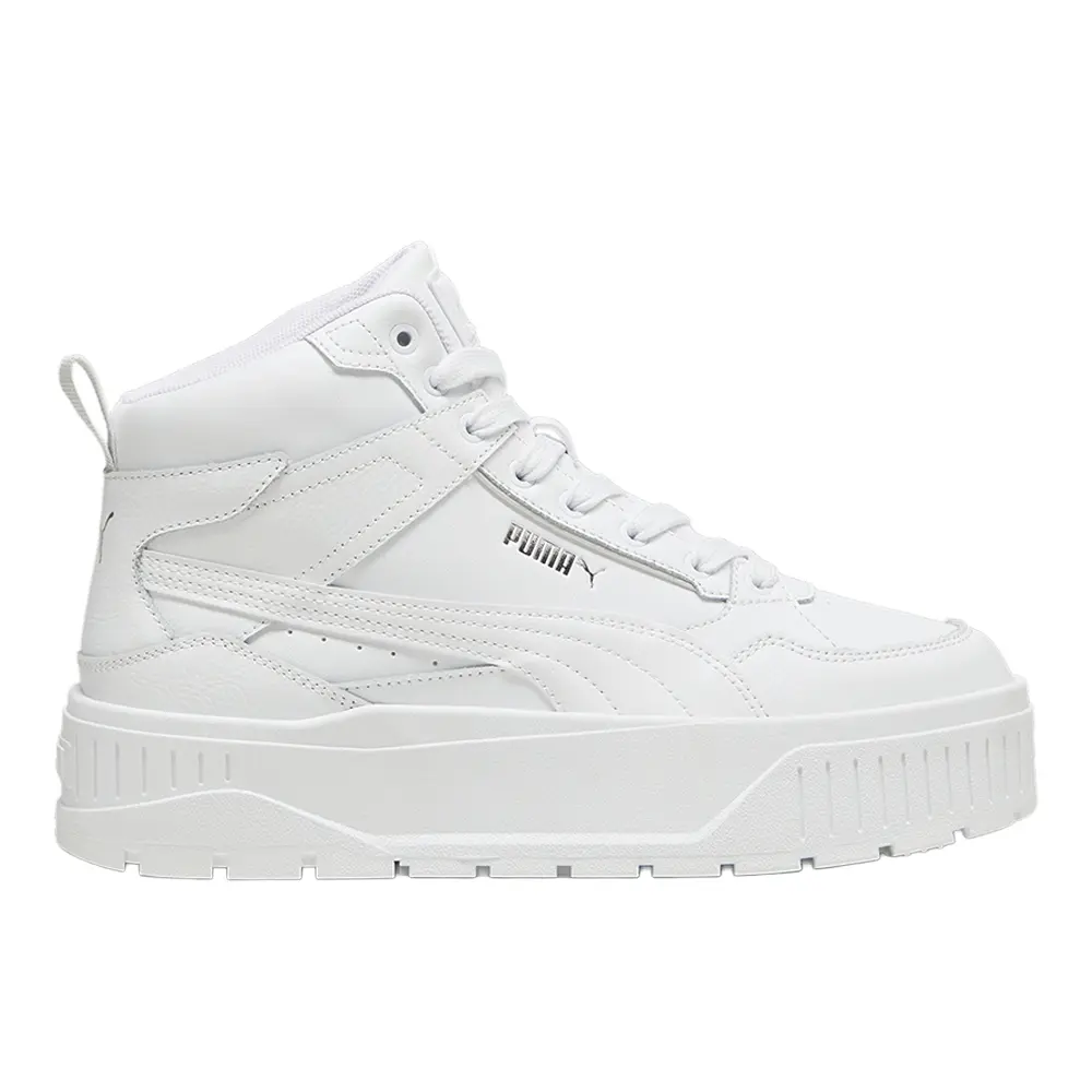 PUMA Womens Karmen Ii Idol Platform Sneakers Shoes Casual - White PUMA Womens Karmen Ii Idol Platform Sneakers Shoes Casual - White