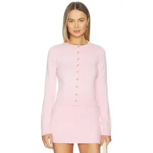 Show Me Your Mumu Cafe Cardigan in Pink