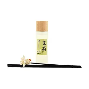 Zhiwu Oriental Jasmine Reed Diffuser 150ml - Long Lasting Home Fragrance for Bedroom, Bathroom, Toilet Deodorizer - Flameless Aroma Scent