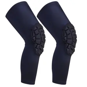 Basketball Knee Pads Knee Sleeves, 1 Pair Honeycomb Anti Collision Knee Pads Leg Compression Sleeves, Gaming Sleeves Wrestling Knee Pads Football Knee Pads Volleyball Knee Pads
