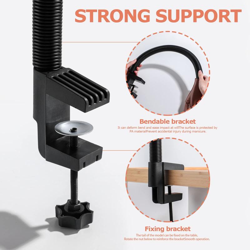 Nail Practice Hand for Acrylic Nails: Flexible Nail Hand Practice Model - Realistic Nail Training Hand Manicure Kit for Beginners Salon Home with False Nails 100 Pcs