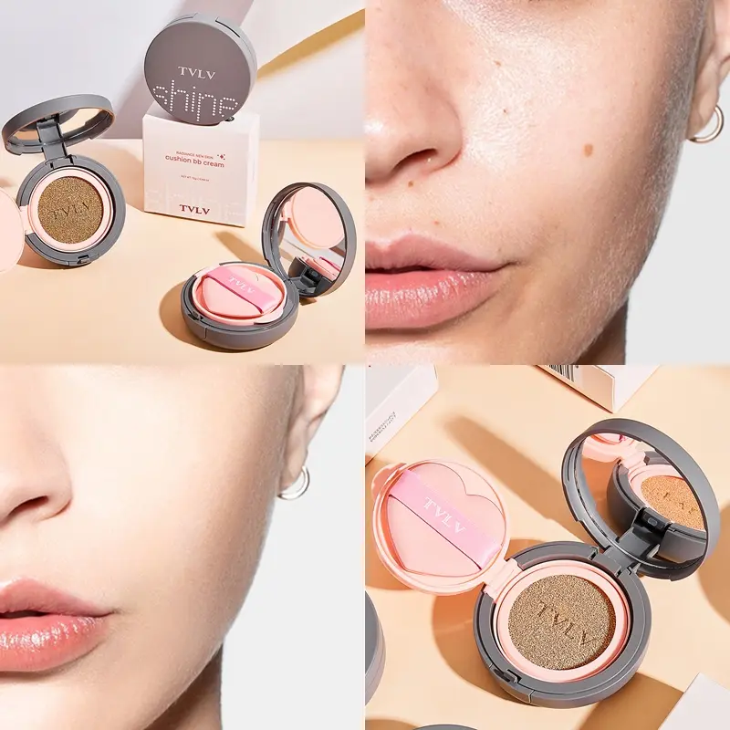 Long-Lasting Waterproof Bb Cream Foundation, Perfect Coverage for All Skin Types, Suitable for Daily Use & Special Occasions, Brightening Formula Makeup