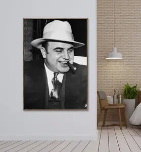 Al Capone, Poster Wall Art Decor Home Decor Frameless