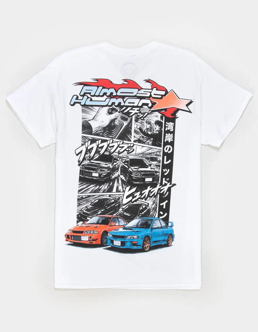 ALMOST HUMAN Wangan Redline Mens Tee