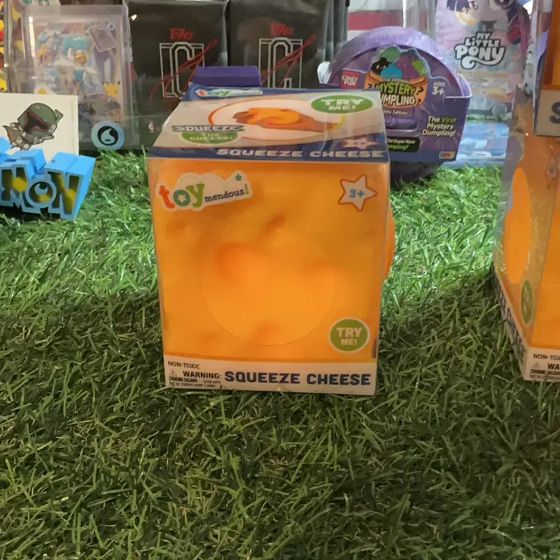 Toy mendous Squeeze Cheese
