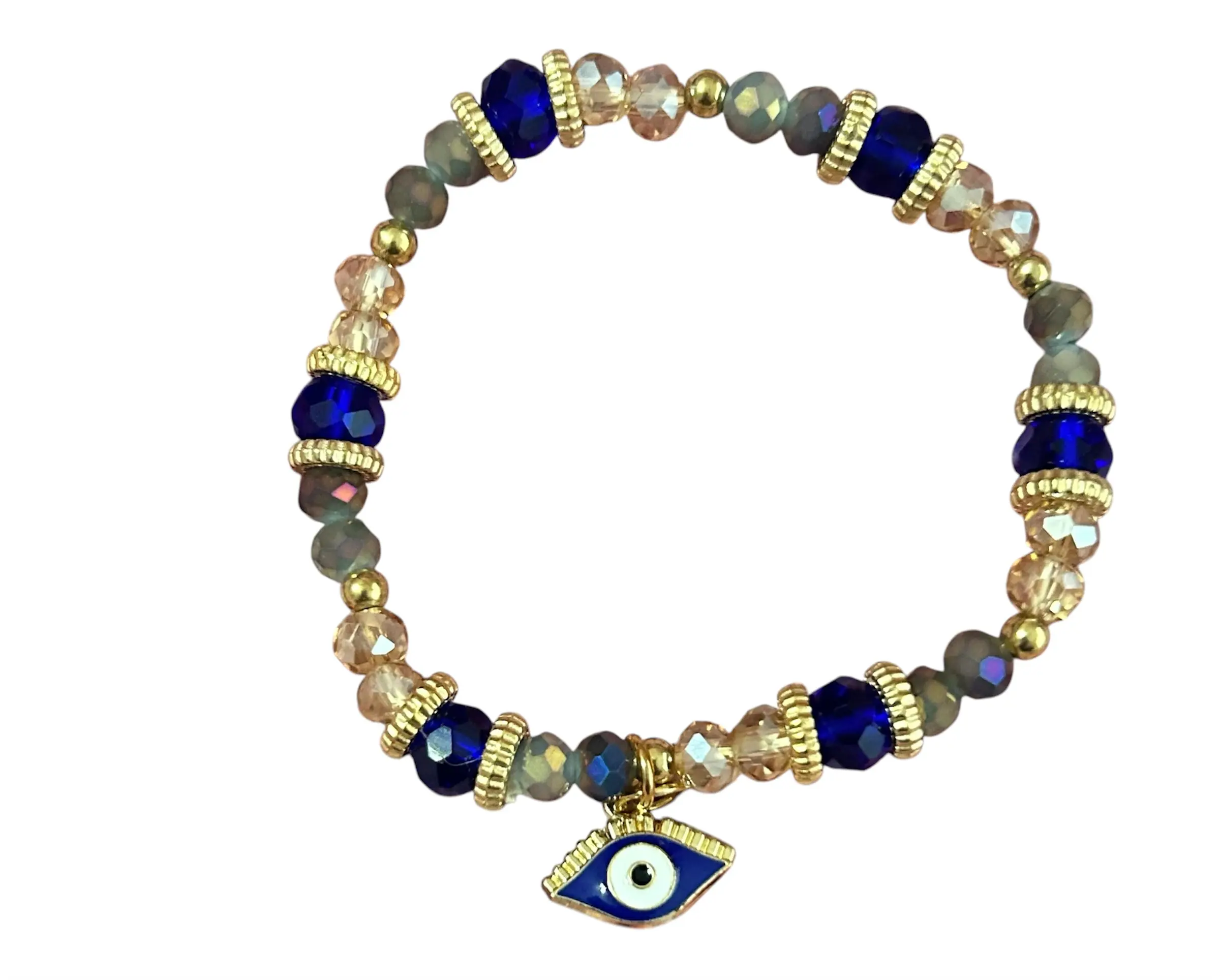 keep bad spirits away; evil eye bracelets set of 4