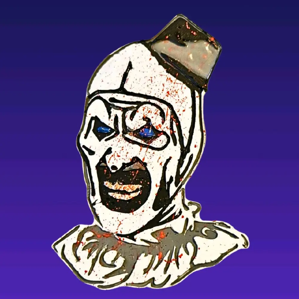 Art the Clown Terrifier Car Air Freshener - Creepy, Long-Lasting Scent Car Fragrance for Horror Fans, Car Scents