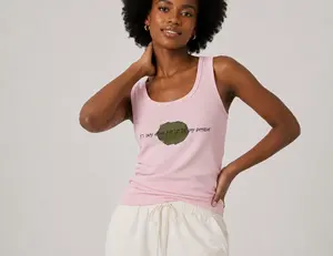 Ychief Relaxed Fit Gender Neutral Tie Dye Racerback Tank - Assorted Colors Stretchy Ribbed Summer Vest.