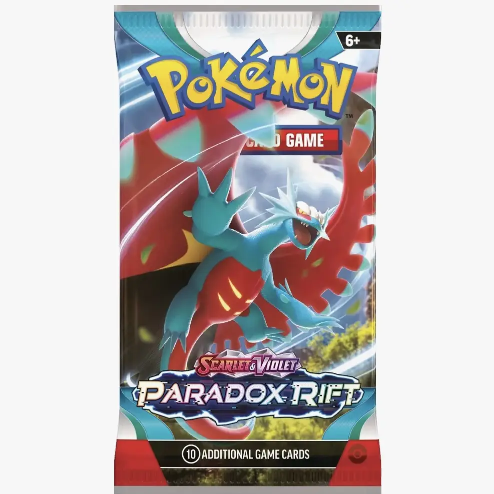 Pokemon Trading Card Game Paradox Rift Booster Packs (LIVE RIP)