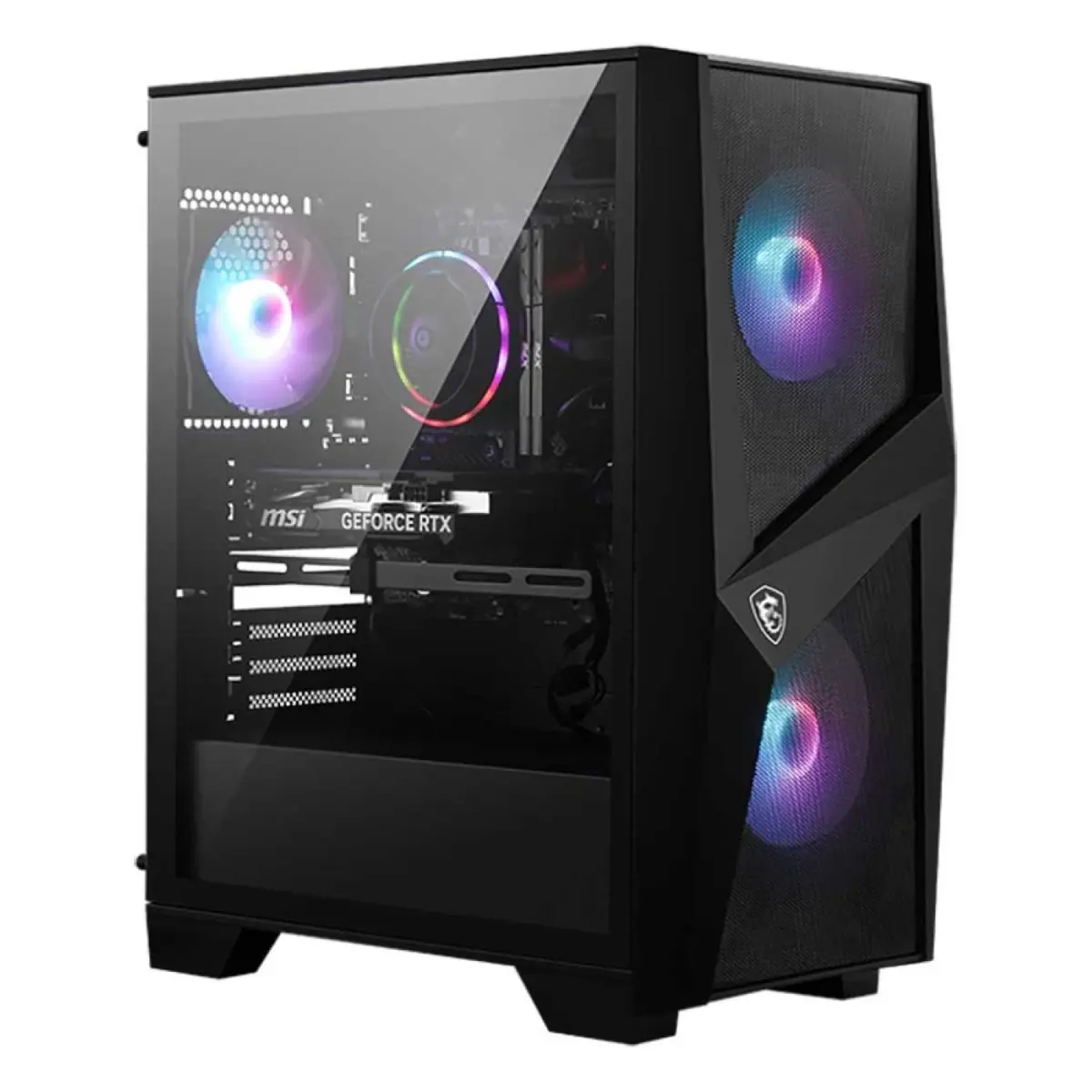 MSI CODR2C14NVL5473 Intel Core i5-14400F 16GB RAM 1TB SSD-NVIDIA GeForce RTX 5060 Codex R2 14th Gaming Desktop, Black