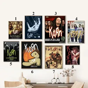Korn Poster, Poster Print, Home Decor