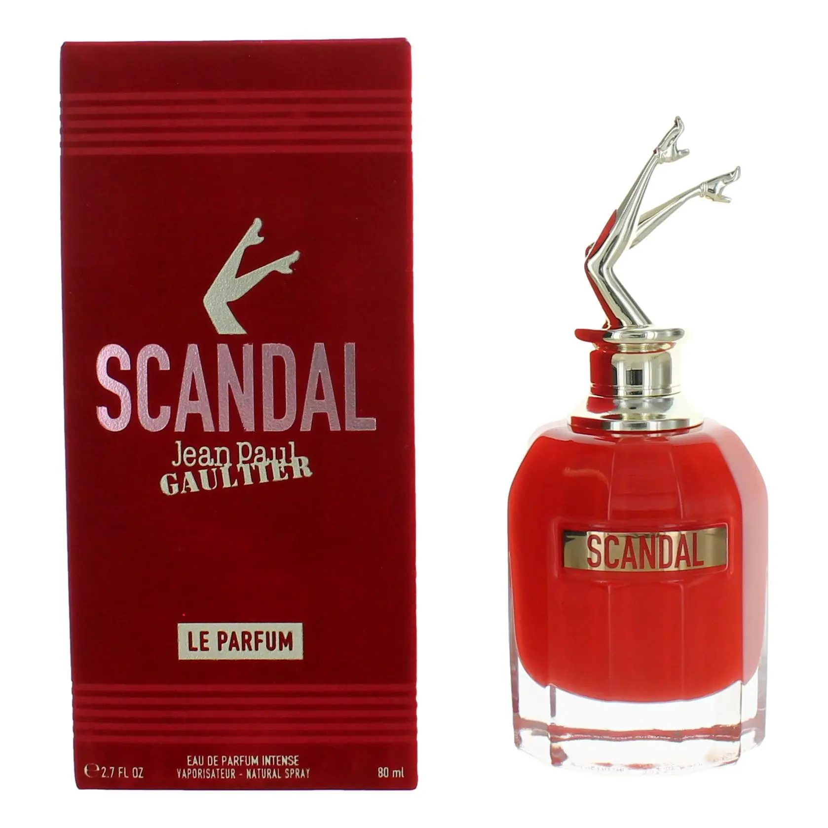 Scandal Le Parfum EDP Intense Spray for Women, 2.7 fl oz | Sweet Gourmand Women's Fragrance with Jasmine and Vanilla Notes, Perfumes, 2 To 2.9 Fl Oz