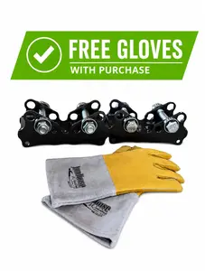 2 Rolller Heads + free pair of gloves