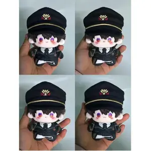10cm Game Love and Deepspace Cale Attribute Adorable Printed Body Pendant Plush Doll Cosplay Keychain Toys Holiday Gifts