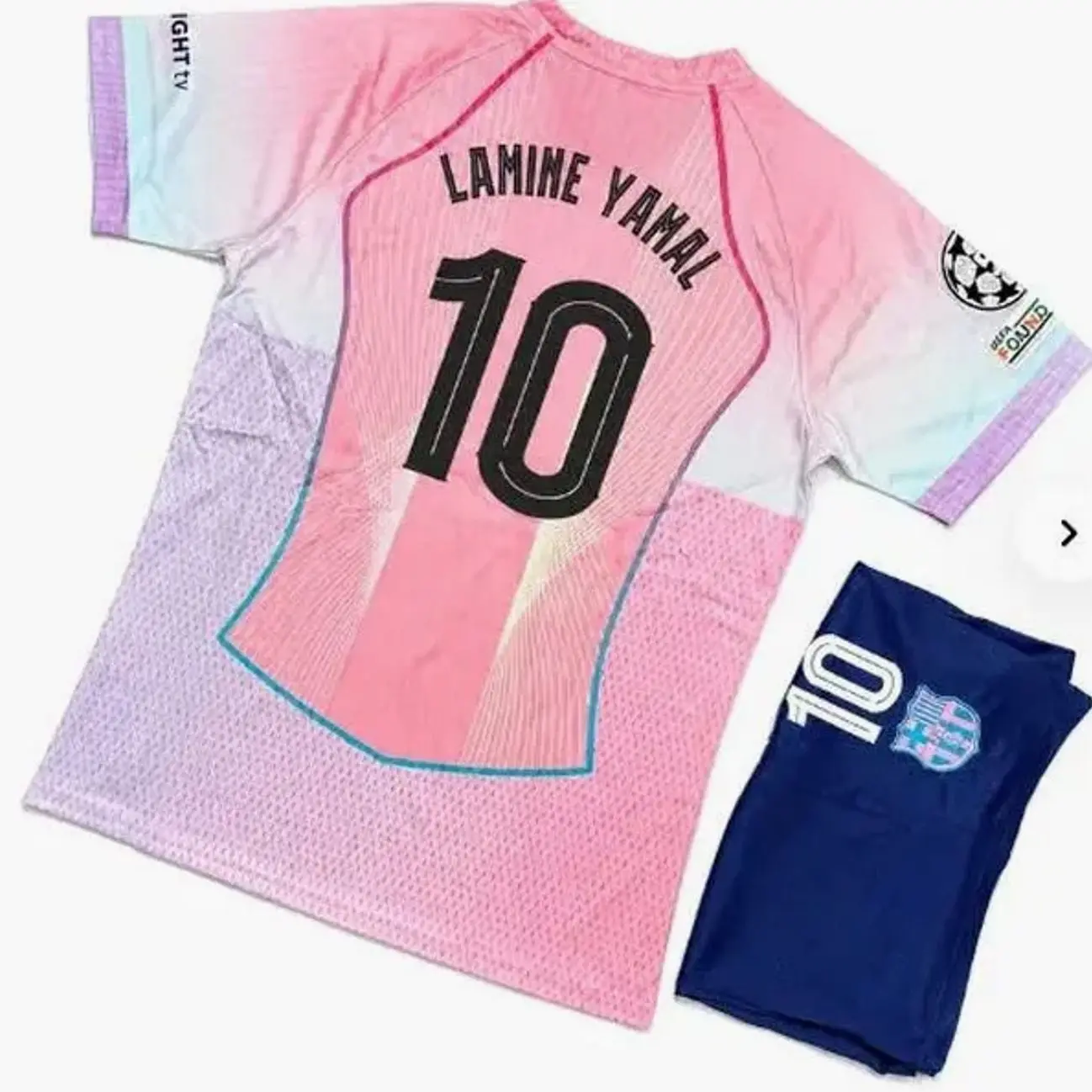 Personalized Football Uniform Set – Breathable Jersey and Shorts with Custom Printing IQ