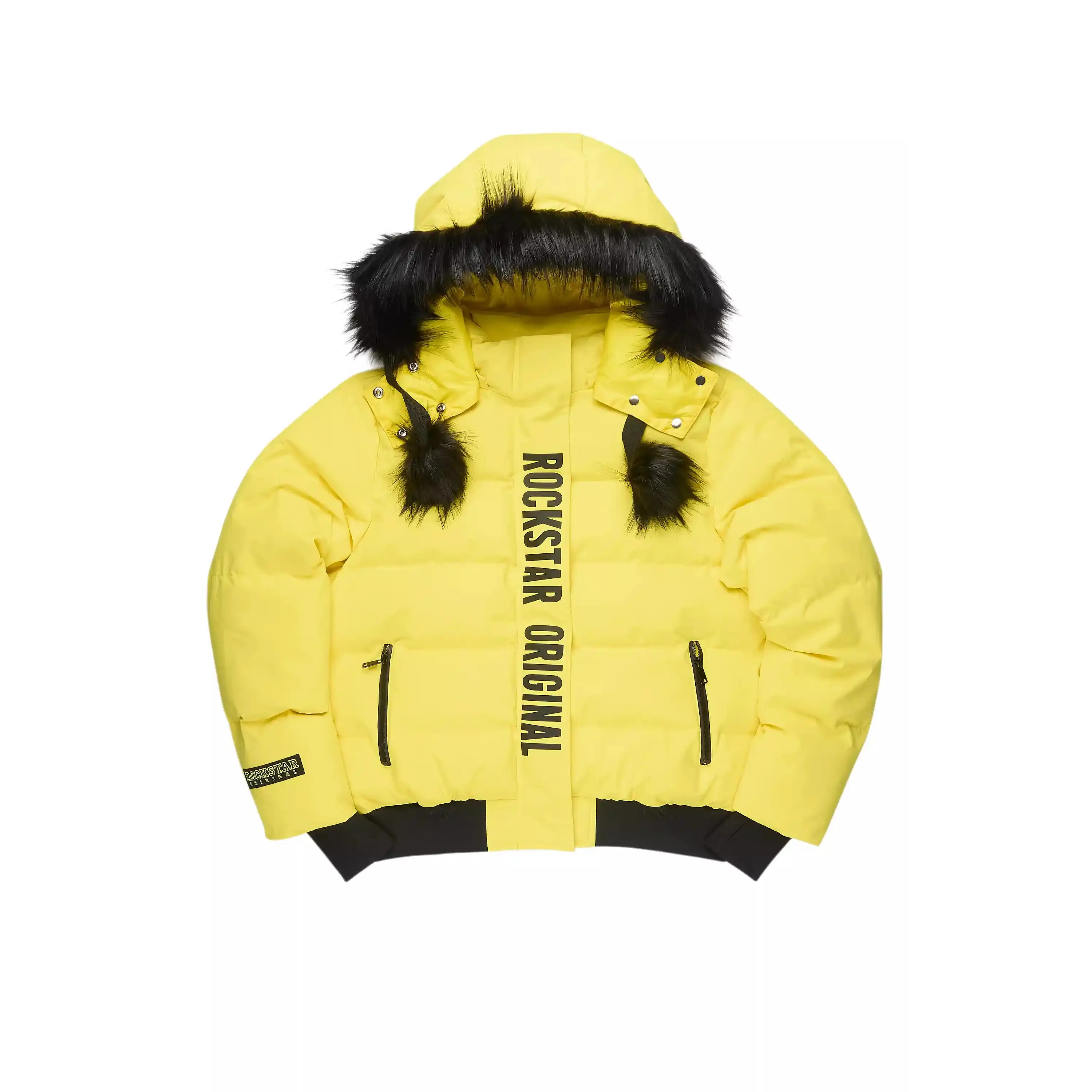Keoni Yellow Puffer Jacket Keoni Yellow Puffer Jacket