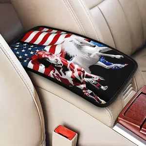 Car Armrest Cushion, Car Center Console Cover, Car Armrest Storage Box Mat, Car Interior Accessory, Universal Car Decor Accessories for Most Cars