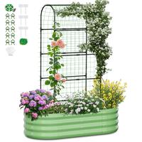 47"L × 71"H Green- Curved