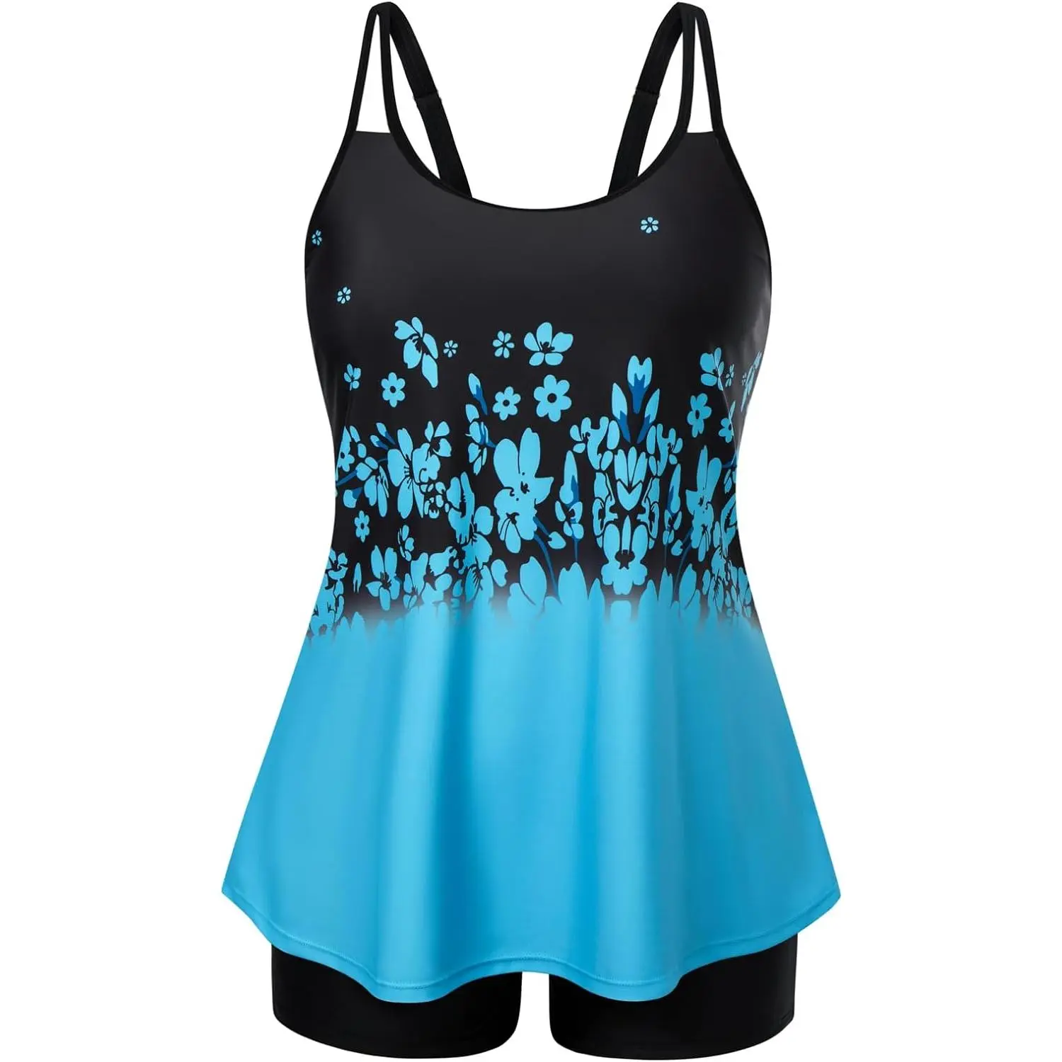 Blue Gradient Flower