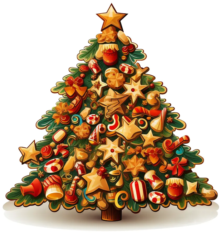 180PCS Christmas Tree Wooden Puzzle Art, Animal Shaped Pieces Jigsaw Puzzles Christmas Toys with Beautiful Package, Christmas Gift Home Decor Family Game