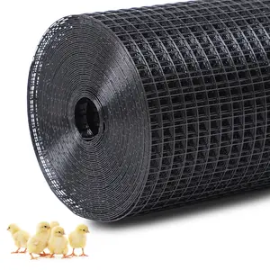 Hardware Cloth, 1/2 inch Galvanized Wire Mesh Roll, 19 Gauge Chicken Wire Fencing Roll, Vinyl Coating Metal Wire Mesh for Chicken Coop Barrier, Rabbit Snake Fences, Poultry Enclosures