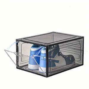 Acrylic transparent shoe box | AJ sneaker anti-oxidation storage artifact