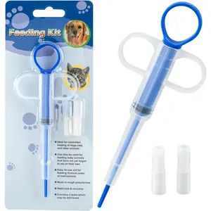Pet Medicine Feeder Stick for Dogs & Cats, Easy-Use Pill Dispenser for Tablets & Calcium Pills, Ideal for Worming Medications