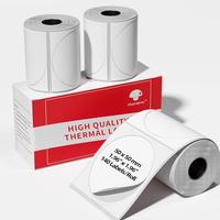 3 Rolls White Stickers