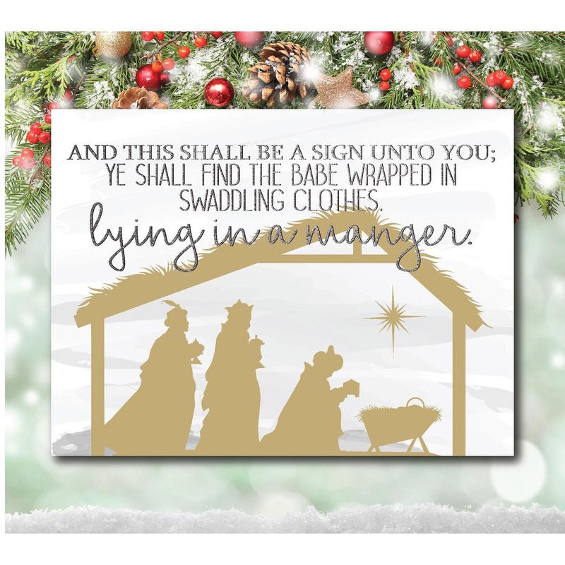 Courtside Market And This Shall Be 16x20 Canvas  Wall Art