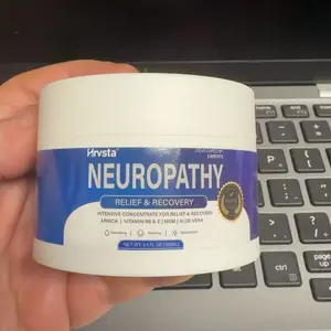 Neuropathy Nerve Relief Cream - Maximum Strength Relief Cream for Foot, Hands, Legs, Toes Includes Arnica, Vitamin B6, Aloe Vera, MSM - Expertly Developed for Effective and Soothing Relief